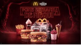 Fome Estranha de Méqui: McDonald’s lança seis produtos em collab com Stranger Things, da Netflix, incluindo sanduíche invertido