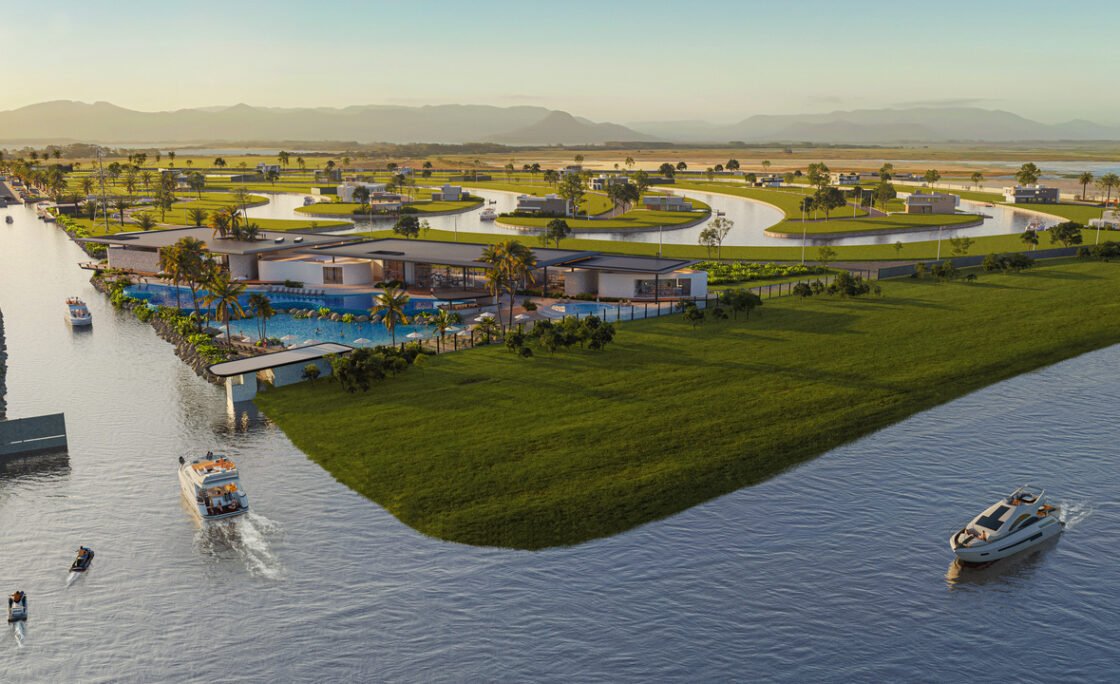 Um projeto arquitetônico onde   viver é navegar