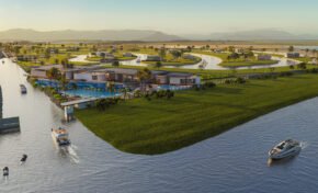 Um projeto arquitetônico onde   viver é navegar