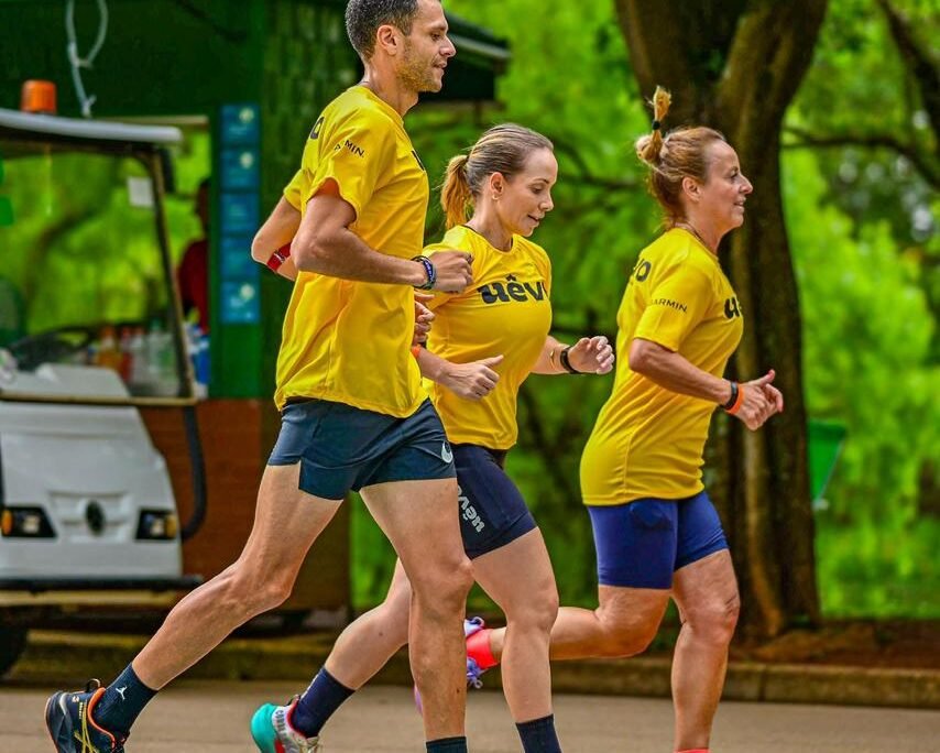 Uêvo estreia treinão que une nutrição e corrida no Parque Ibirapuera, em São Paulo
