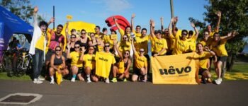 Uêvo realiza Treinão na Orla do Guaíba como parte das celebrações de 1 ano da marca