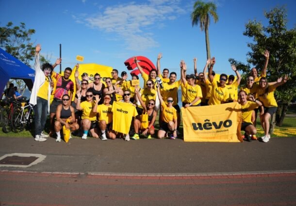 Uêvo realiza Treinão na Orla do Guaíba como parte das celebrações de 1 ano da marca