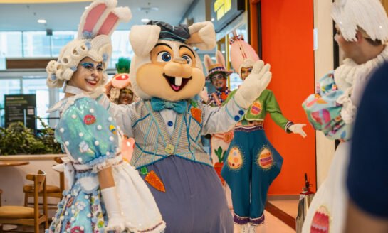 Programação de Páscoa do BarraShoppingSul tem shows, oficina e encontro com o coelho